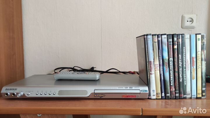 DVD плеер, караоке, Samsung P355KD