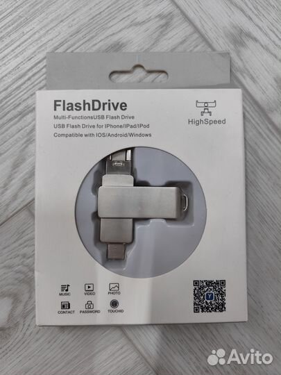 Usb флешка 3в1 на 32гб 3.0