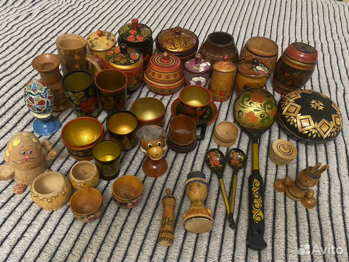 Посуда деревянная