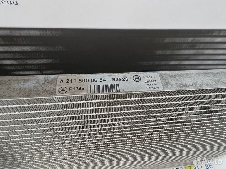 Радиаторы, вентилятор охлажден Mercedes W211 E320