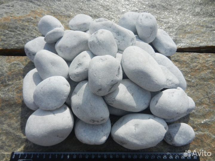 Галька натуральная для дизайна