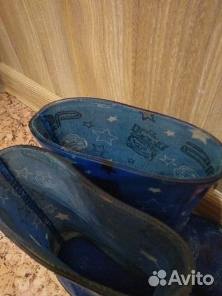 Сапожки резиновые