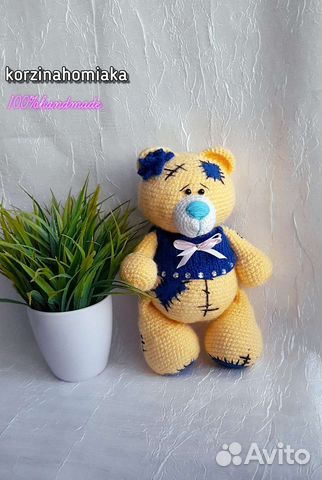 Мишка тедди мягкая игрушка