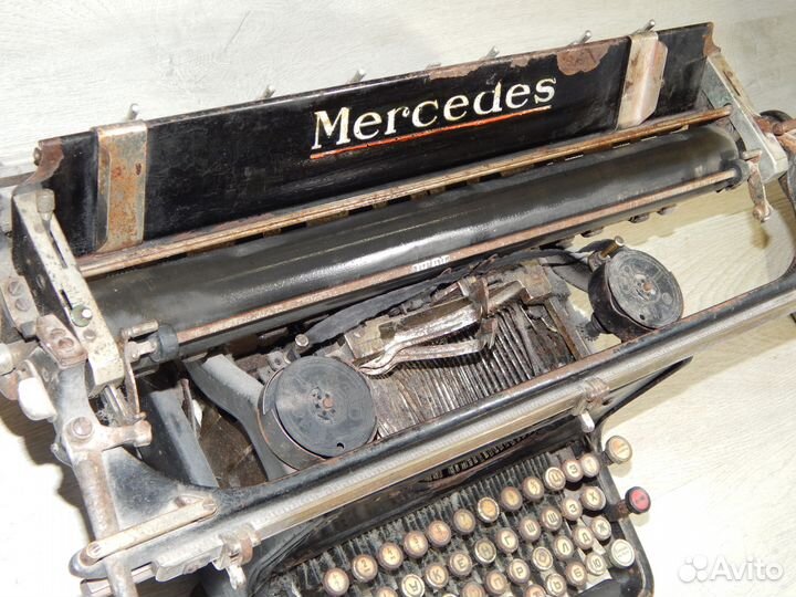 Печатная машинка мерседес 1925-1930 год mercedes