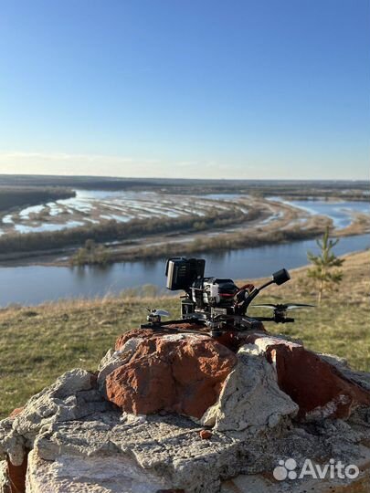 Съемка с FPV квадрокоптера