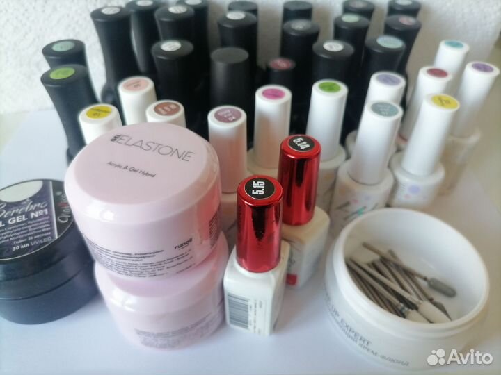 Набор для наращивания ногтей б/у