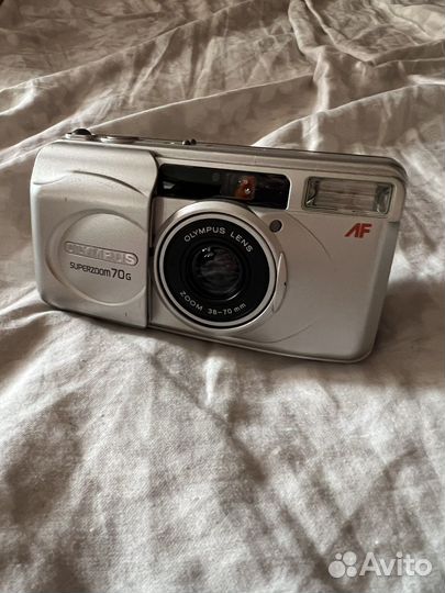 Olympus superzoom 70G пленочный фотоаппарат