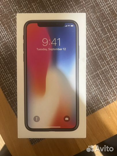 Коробка от iPhone x