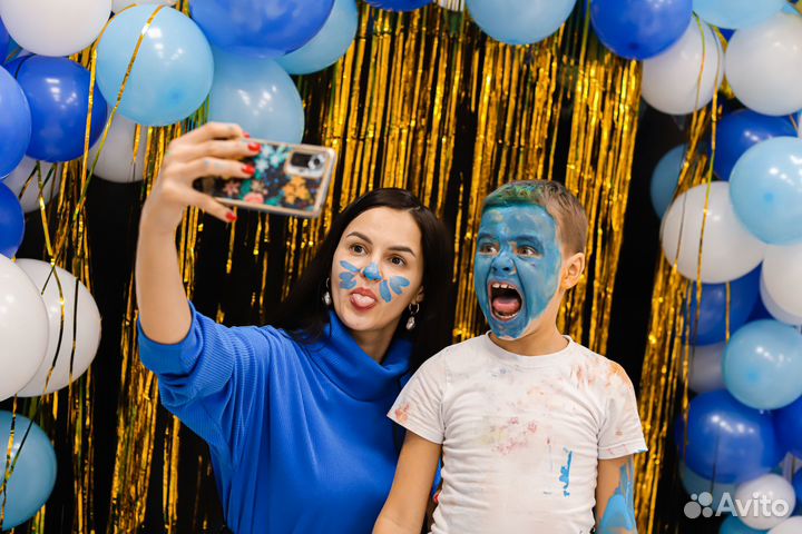 Воздушные шары, фотозона