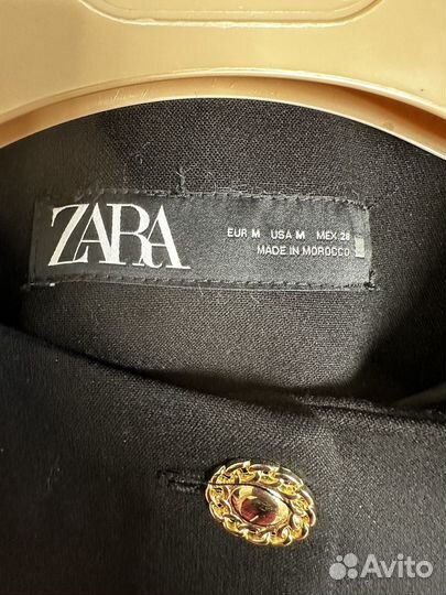 Пиджак жакет Zara черный. Оригинал