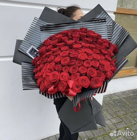 Эквадорская роза 60 см