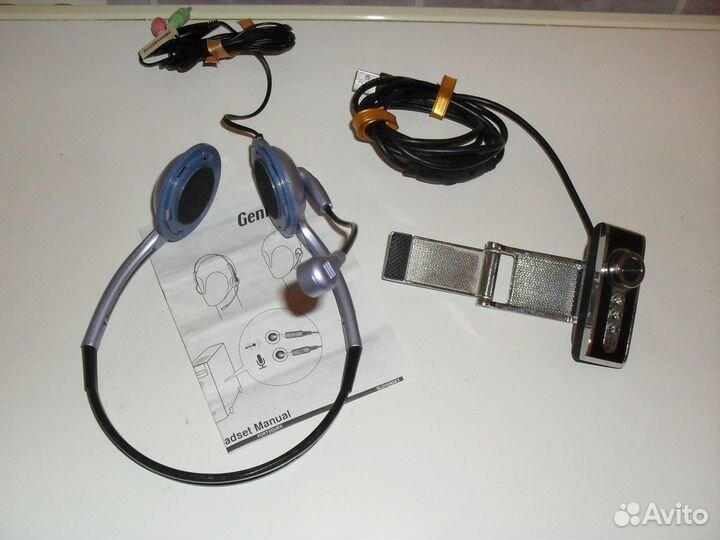 Гарнитура и в/камера для компьютера