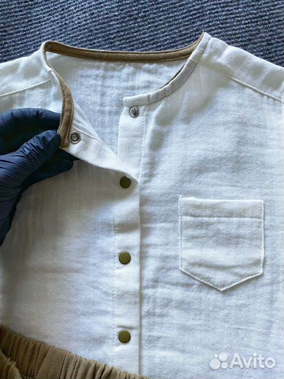 Детская одежа - костюм двойка, рубашка+ штаны