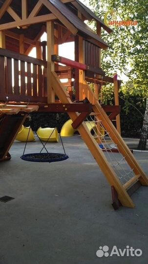 Детская площадка для всей семьи Савушка Люкс 15