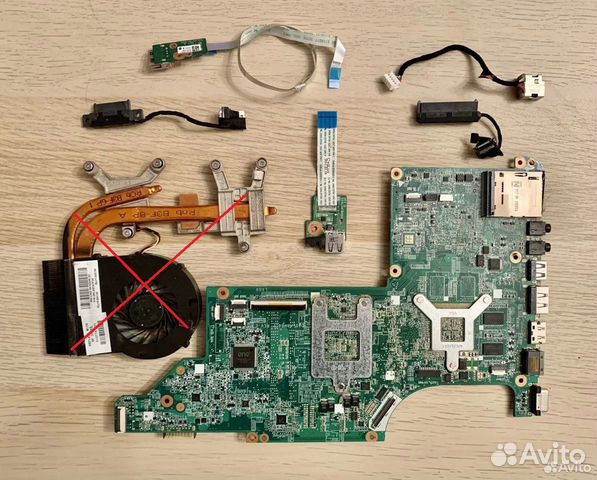 Материнская плата шлейф запчасти для HP DV6-3108ER