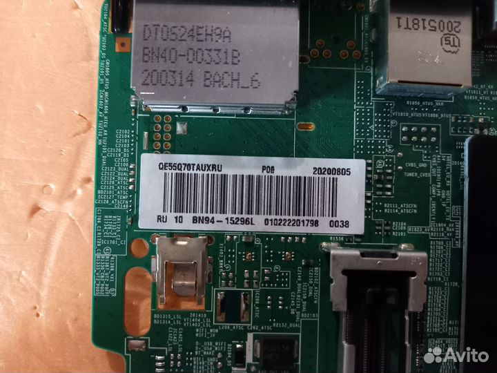 Разбор Samsung QE55Q70tauxru