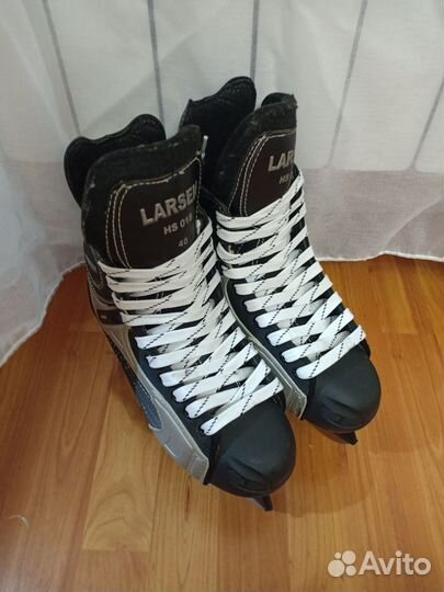 Коньки мужские хоккейные larsen 40 размер