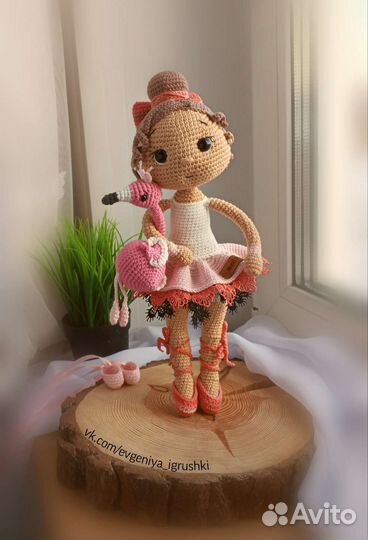 Вязаные игрушки ручной работы