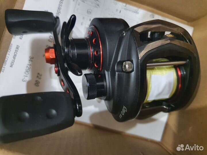 Комплект спининг, катушка Abu garcia