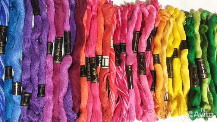 Нитки для вышивания Мулине