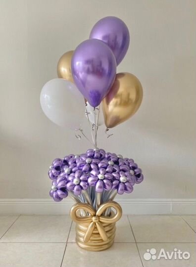Букет из воздушных шаров