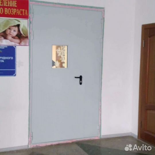 Установка входных дверей