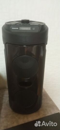 Колонка громкая блютуз с микрофоном и пультом