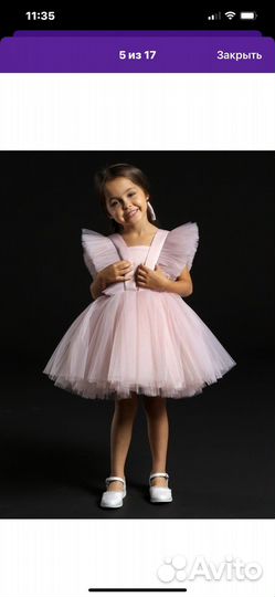 Прокат детских платьев