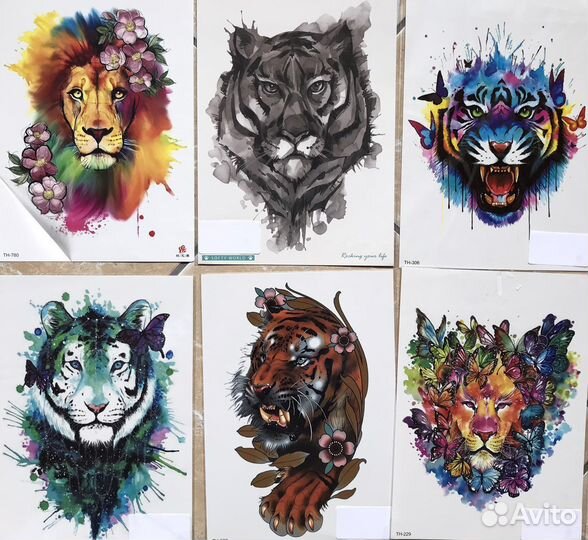 Переводные тату flash