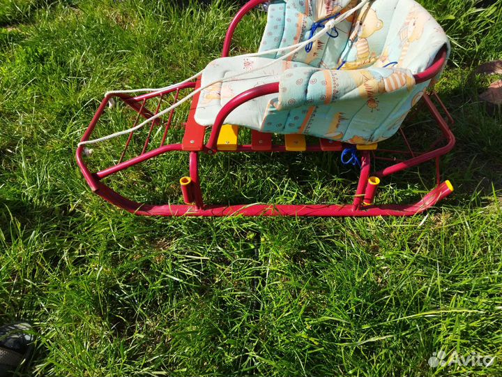 Детские зимние санки