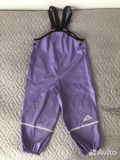 Штаны дождевые детские