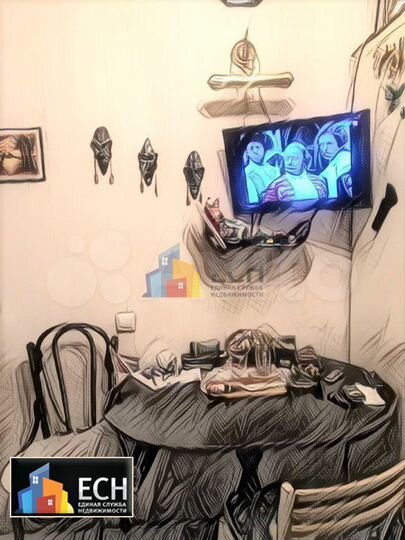 2-к. квартира, 40,7 м², 3/5 эт.