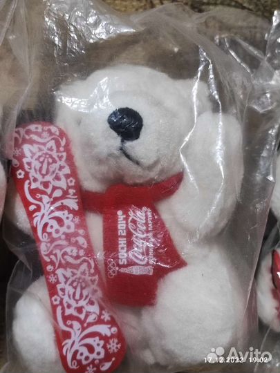 Коллекционные медведи Coca-Cola Сочи 2014