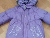 Зимняя куртка kerry для девочки 98