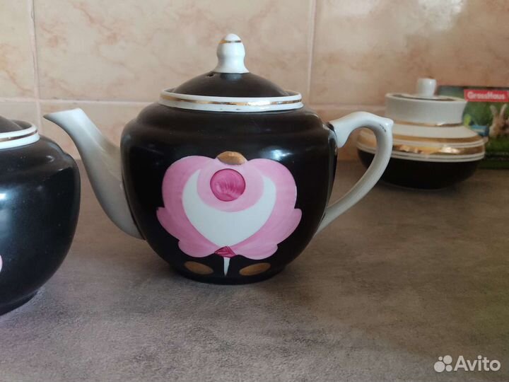 Чайник заварочный сахарница СССР юуфз