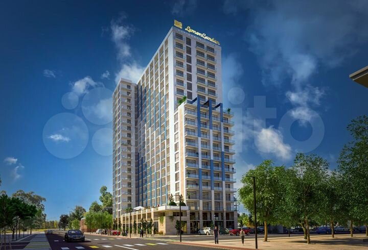 Квартира-студия, 31,6 м² (Грузия)