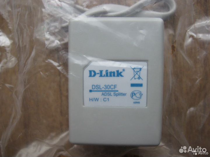 Сплиттеры D-Link DSL (Annex A,B) новые