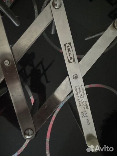 Металлическая подставка для крышек Икея