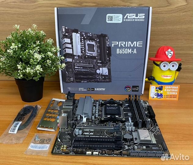 Материнская плата asus prime B650M-A