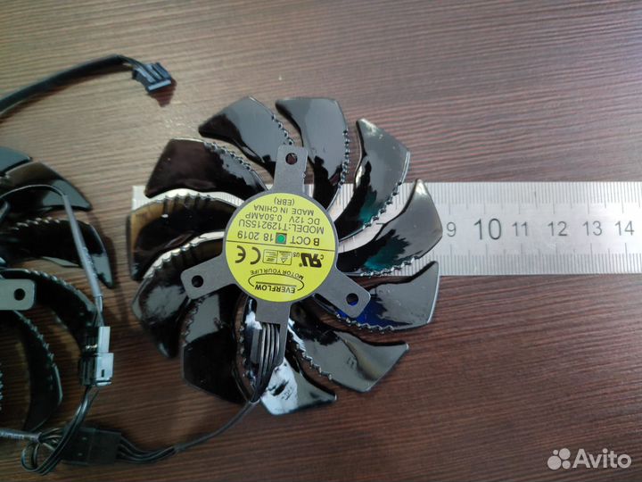 Вентиляторы (кулеры) для видеокарт Gigabyte 87мм