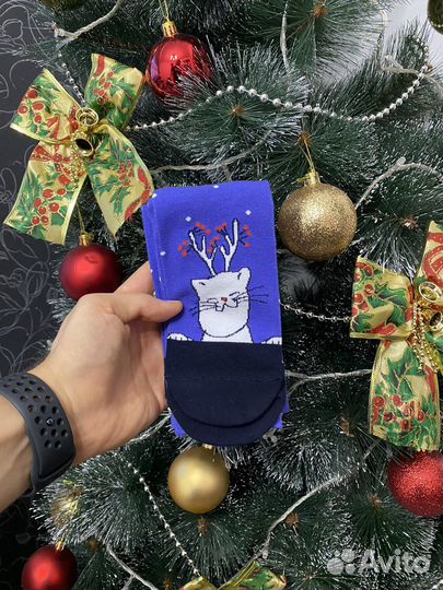 Новогодние носки