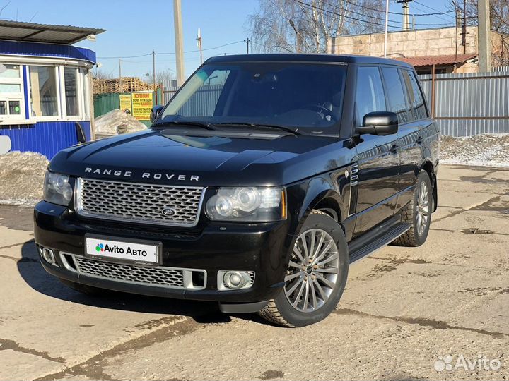 Land Rover Range Rover 4.4 AT, 2012, 190 000 км