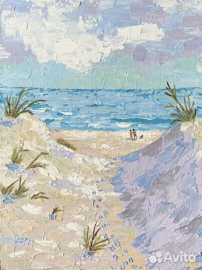 Интерьерная картина Море акрил, масло