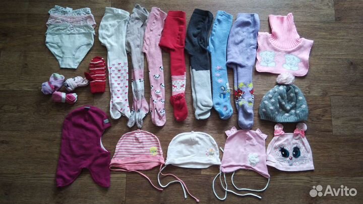 Пакет вещей на девочку 1-1,5 года