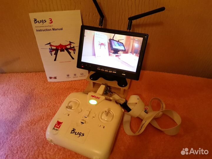 Квадрокоптер MJX Bugs 3 Brushless, FPV