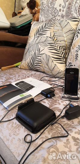 Телефон Gigaset SL019SL910A c ёмкостным сенсорным