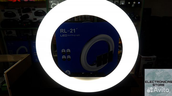 Кольцевая Лампа 54 см со Штативом Доставка v.6