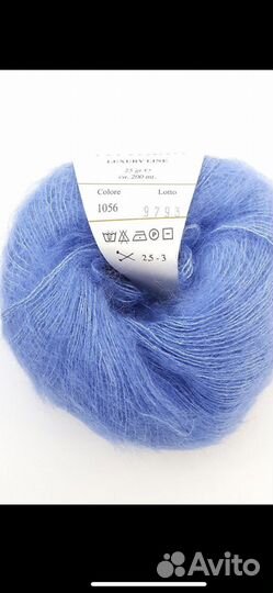 Пряжа Moхер с шелком