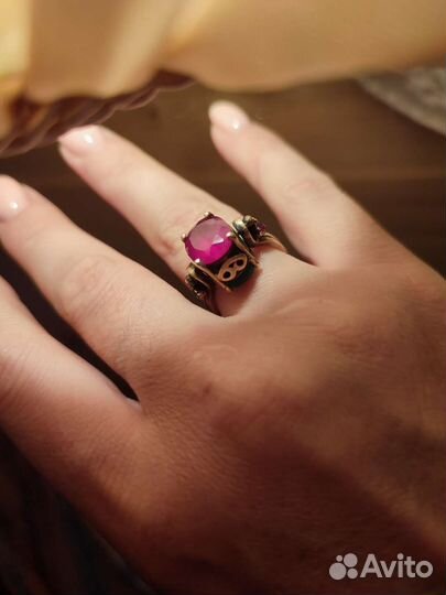 Кольцо перевертыш