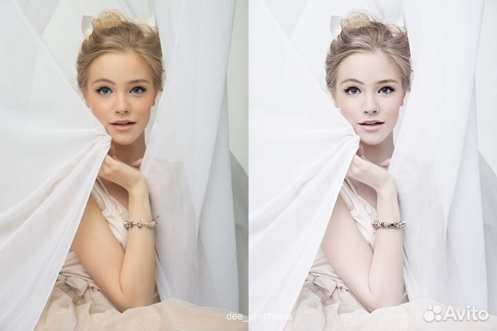 Ретушь, обработка фото, цветкор, монтаж